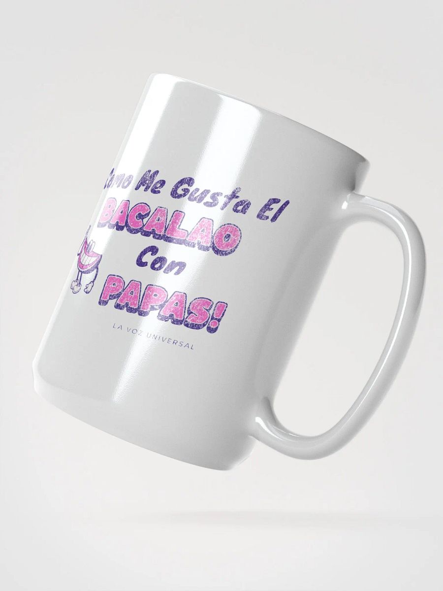 Taza "el bacalao con papas" – Disfruta Cada Momento con Estilo product image (2)