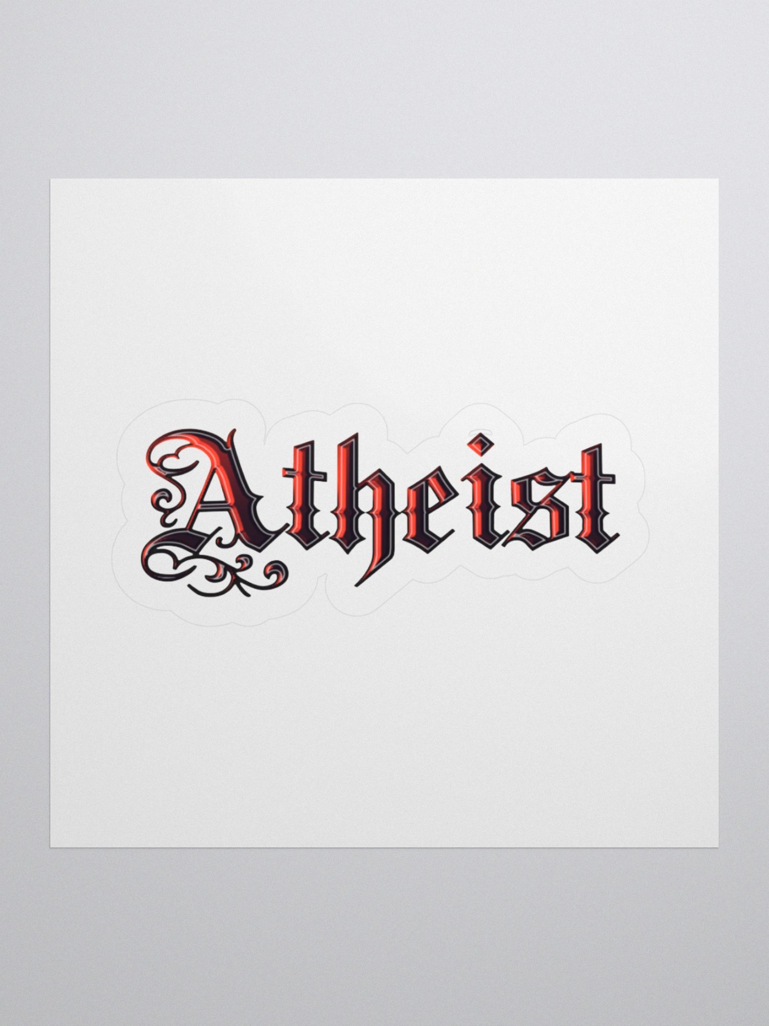 Atheist Sticker product image (3)