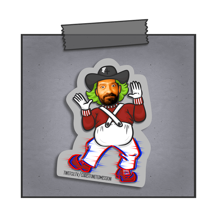 Fupa Loompa Phil Sticker product image (1)