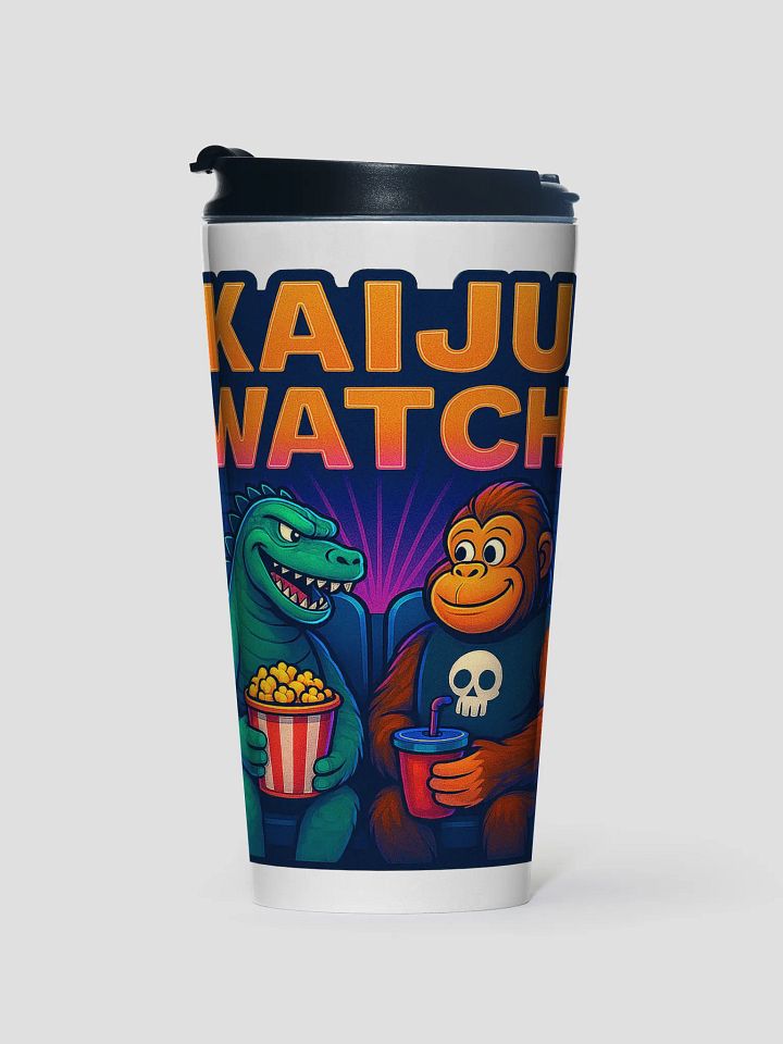 Friday Night Kaiju Watch Buddies Stainless Steel Travel Mug product image (1)