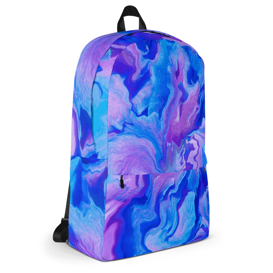 Violet vortex All over print Backpack product image (11)