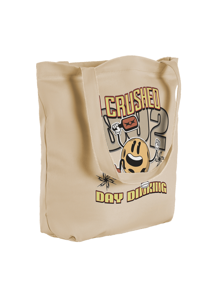 I Crushed 002 Day Dinking Pickleball Celebration Eco-Friendly Tote Bag product image (4)