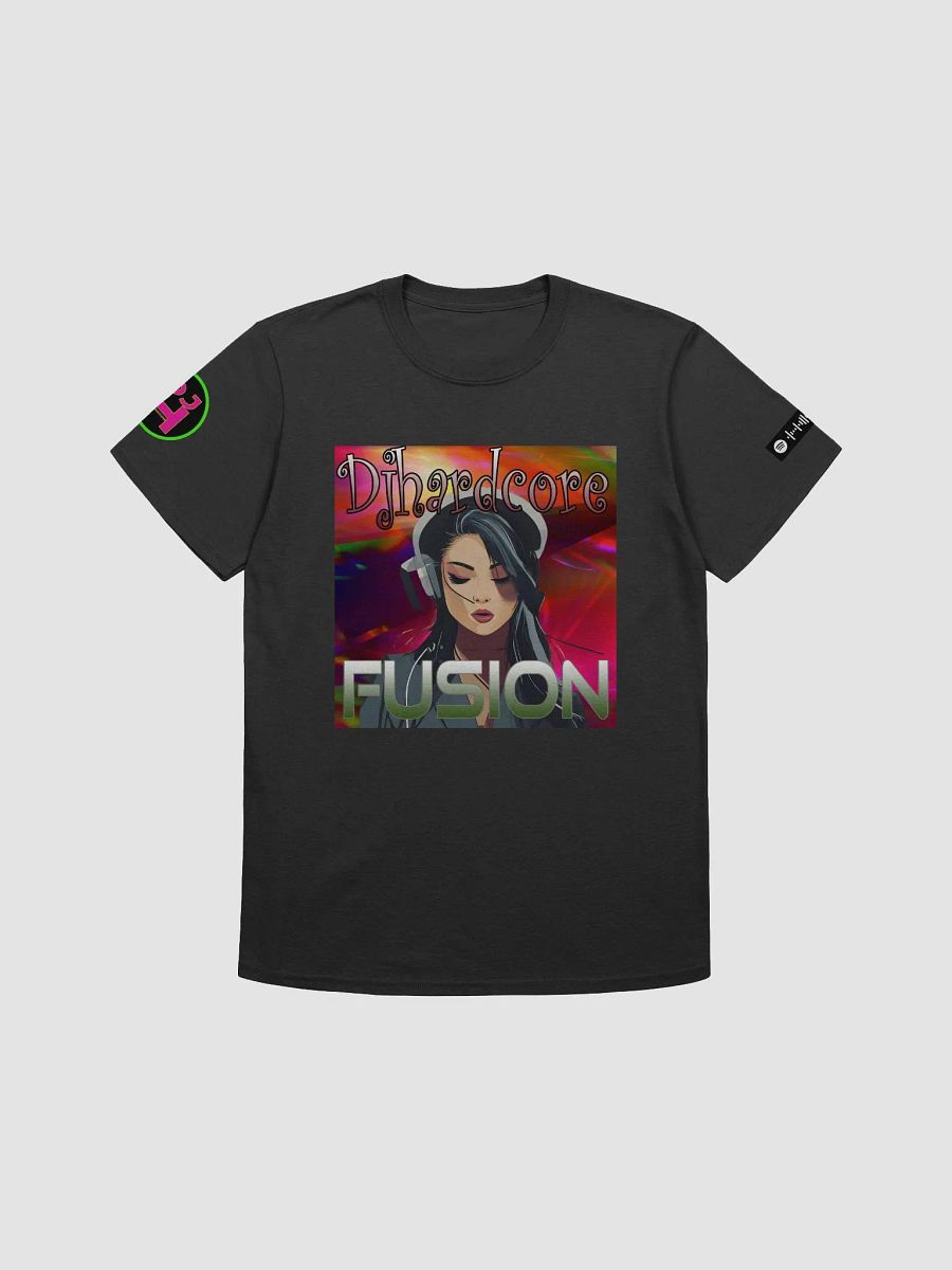 Neon Hardcore DJ Graphic Tee & Digital Download of Single 