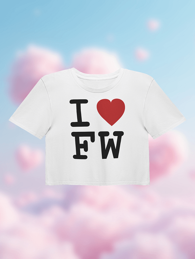 I ❤️ Fourthwall Crop product image (1)