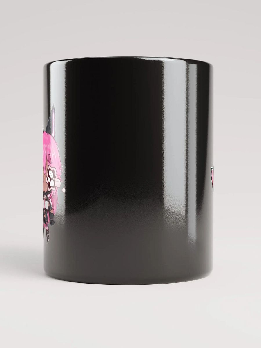 Crying Wolfie Black Glossy Mug product image (5)
