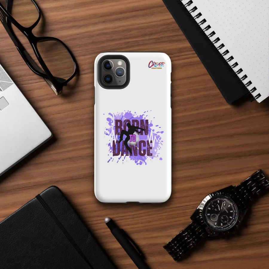 Soundwave Born to Dance His Silhouette iPhone® Tough Case product image (6)