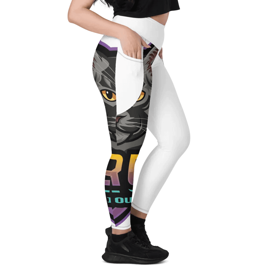 All-Over Print Lady Leggings with Pockets product image (11)