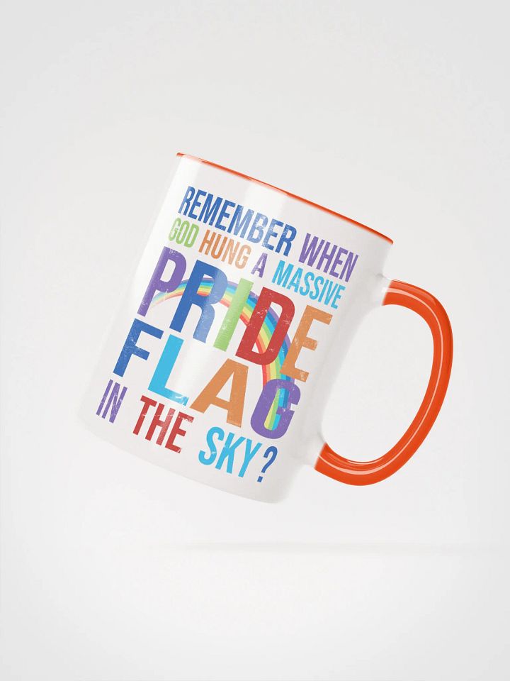 Pride Flag in the Sky Mug - Being Liberal product image (2)