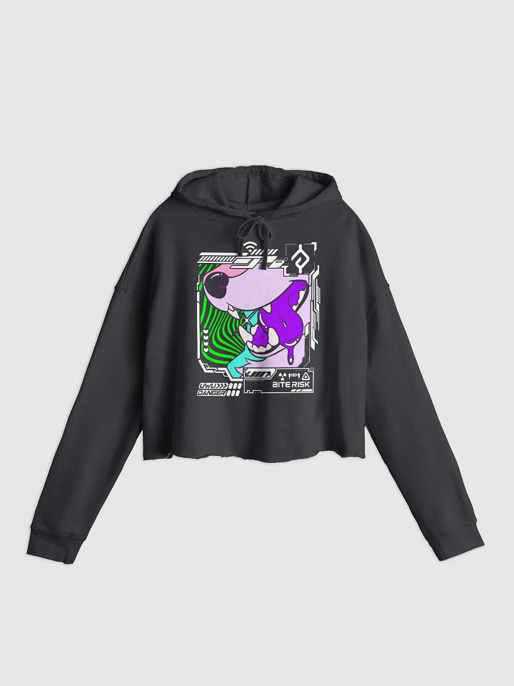 Bite Risk Cropped Hoodie product image (1)