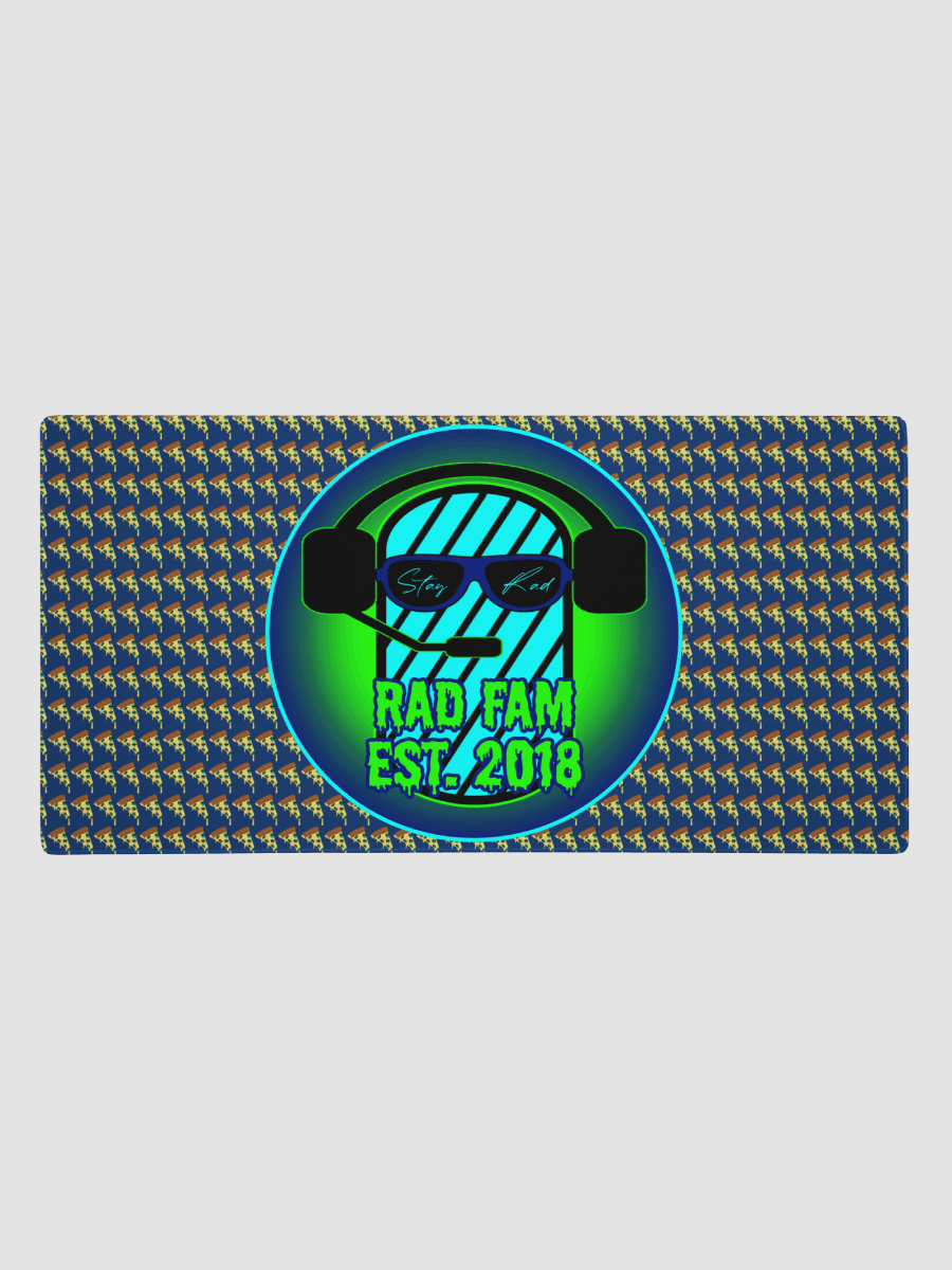 Rad Fam Gaming Mousepad (Blue) product image (1)