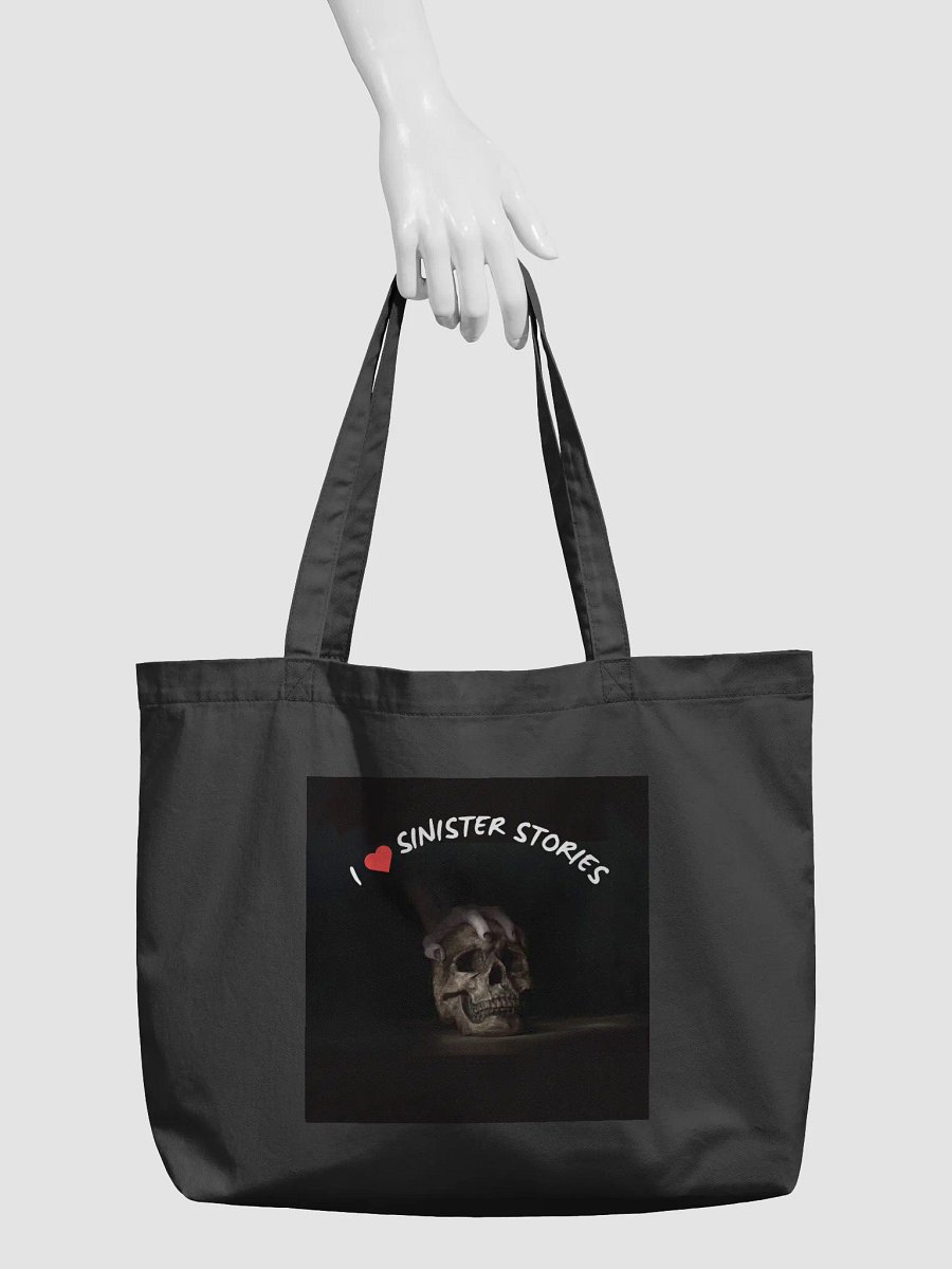 Sinister Stories Organic Tote – “Carry the Fear” Limited Edition product image (3)