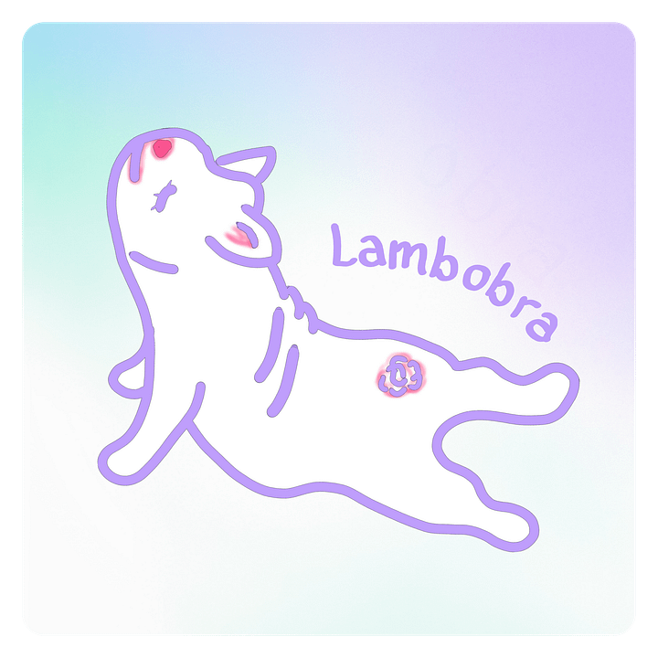 Lambobra Lavendar (Unisex Tee) product image (2)