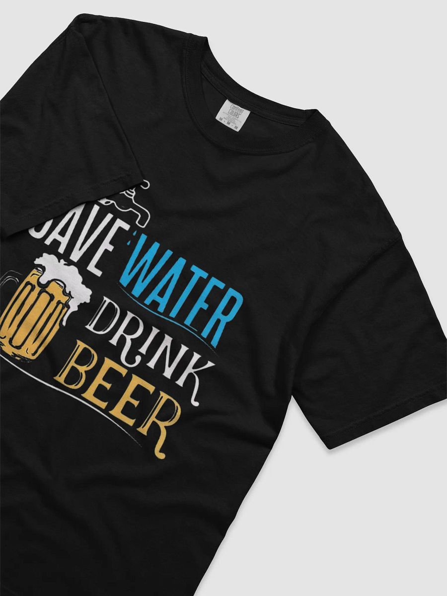Frothy Beer Mug Typography T-Shirt product image (3)