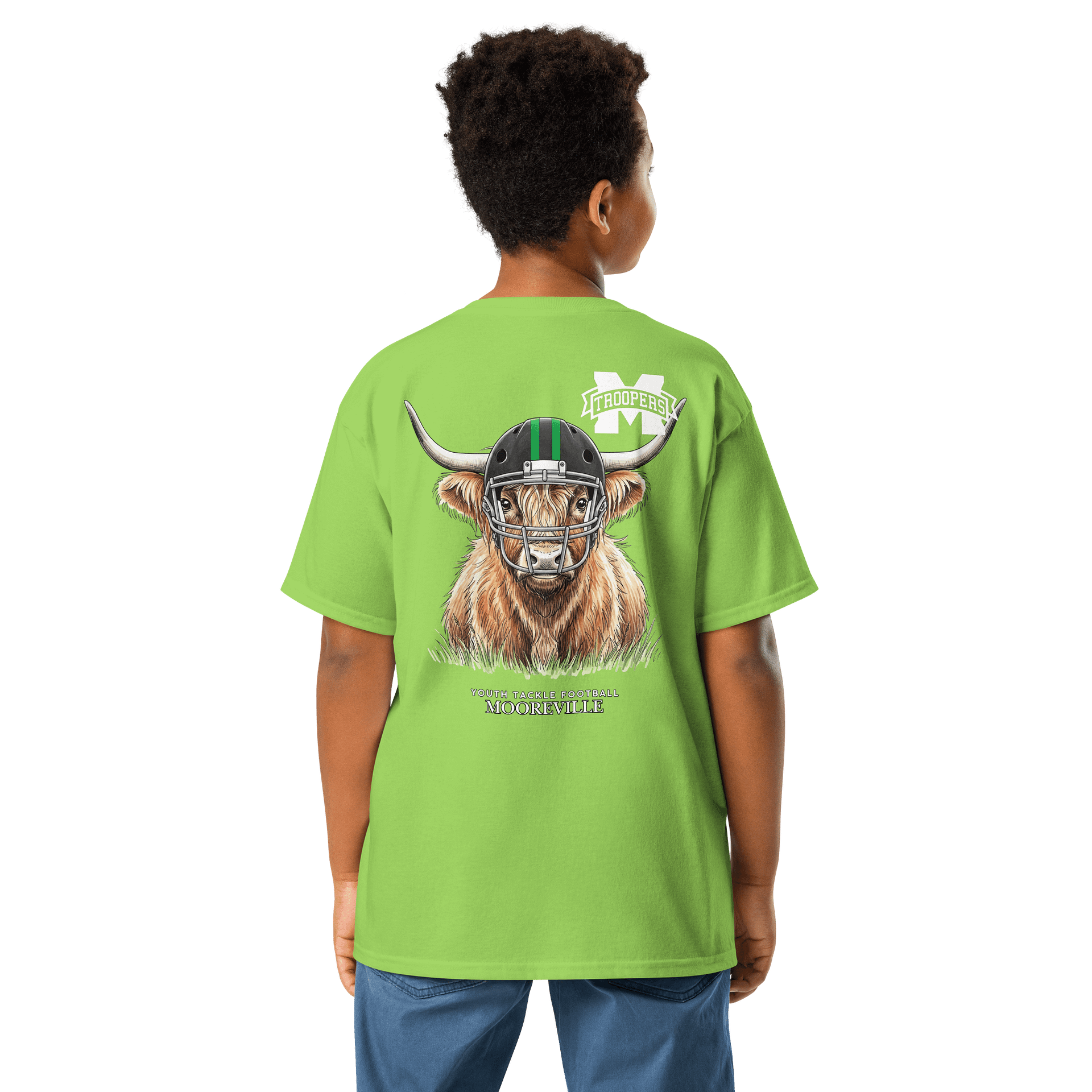 Proud Trooper Highland Cow Youth Classic Tee product image (16)