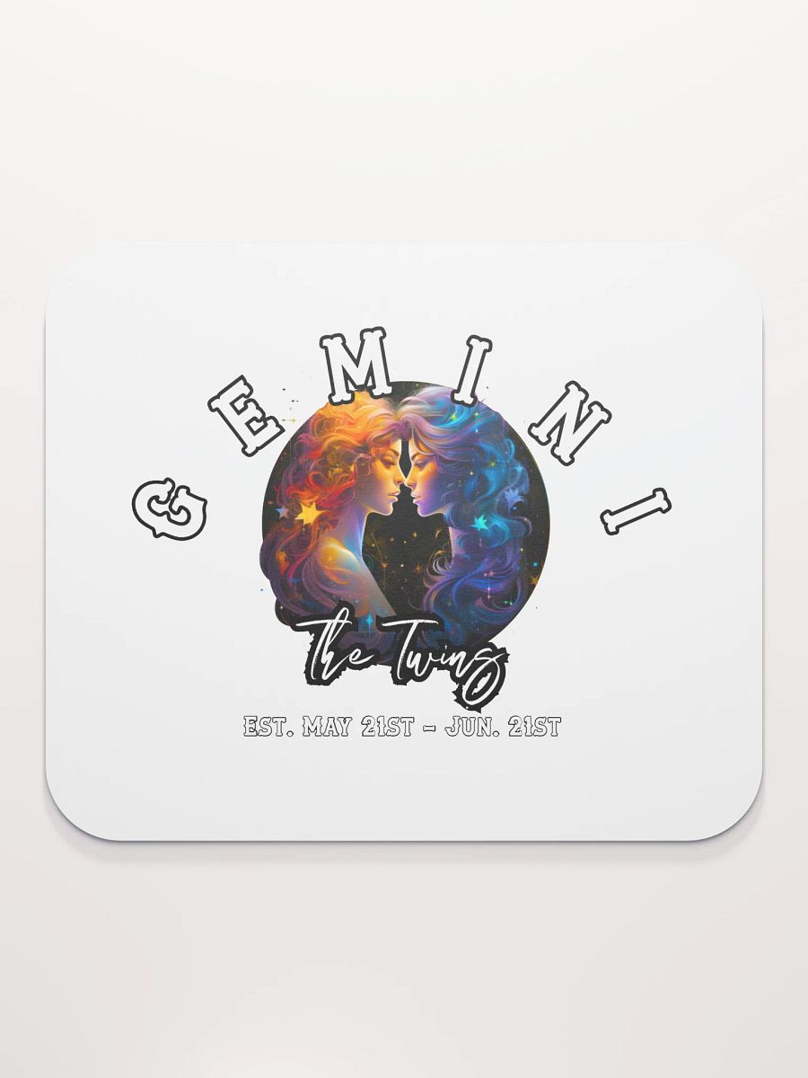 Gemini - Zodiac Mouse Pad product image (2)