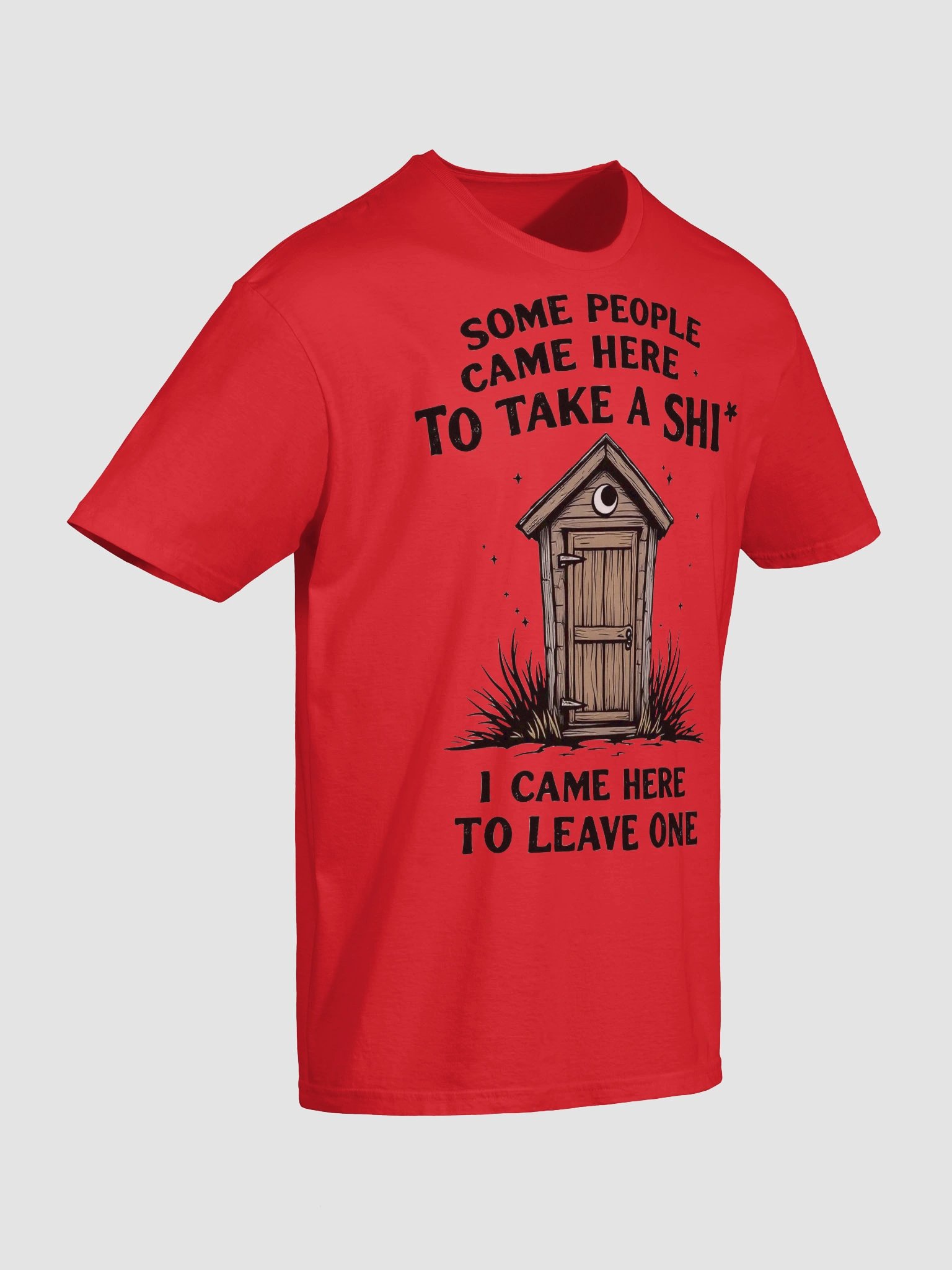 Moonlit Outhouse Humor Tee product image (44)