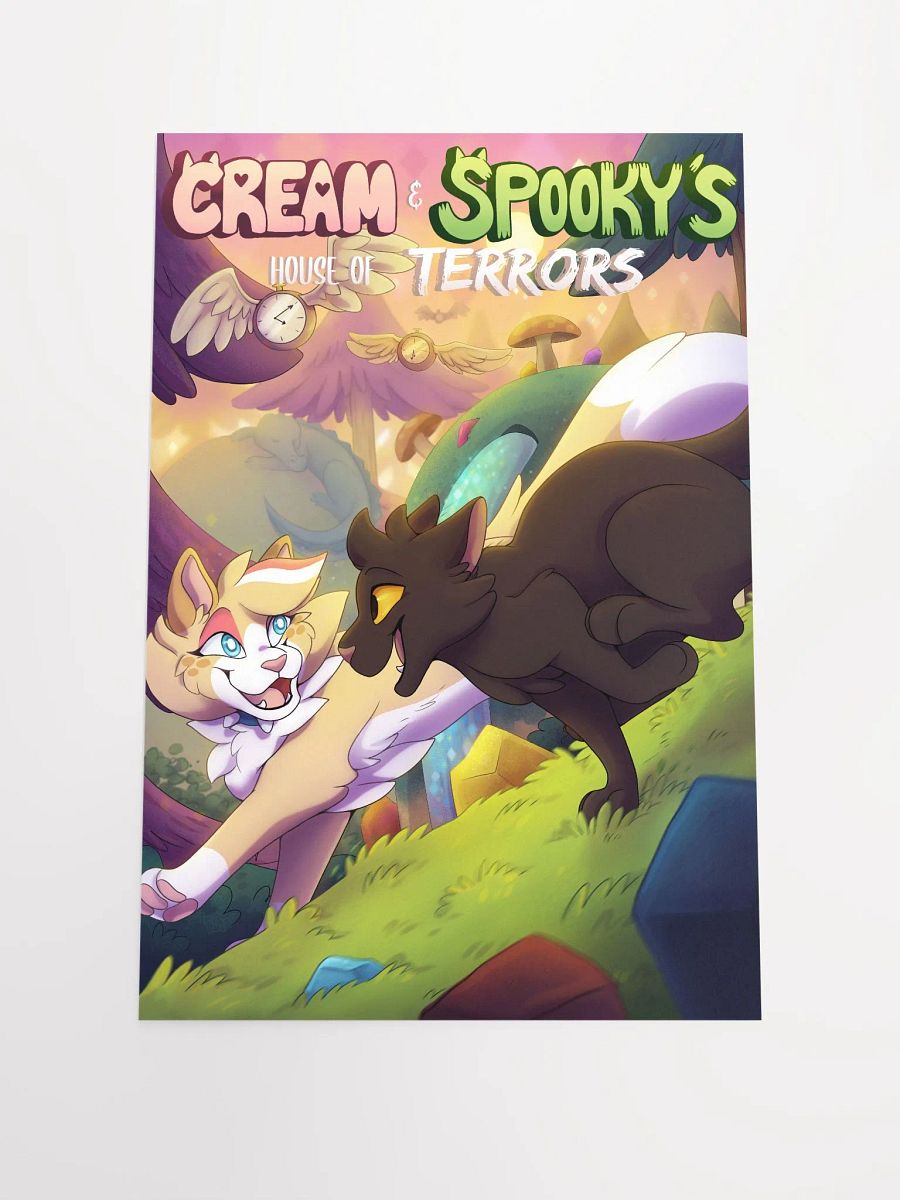 Cream & Spooky Cryptic Universe Poster product image (1)