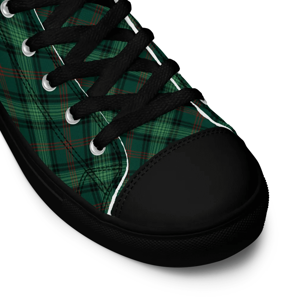 Ross Hunting Tartan Men's High Top Shoes product image (11)