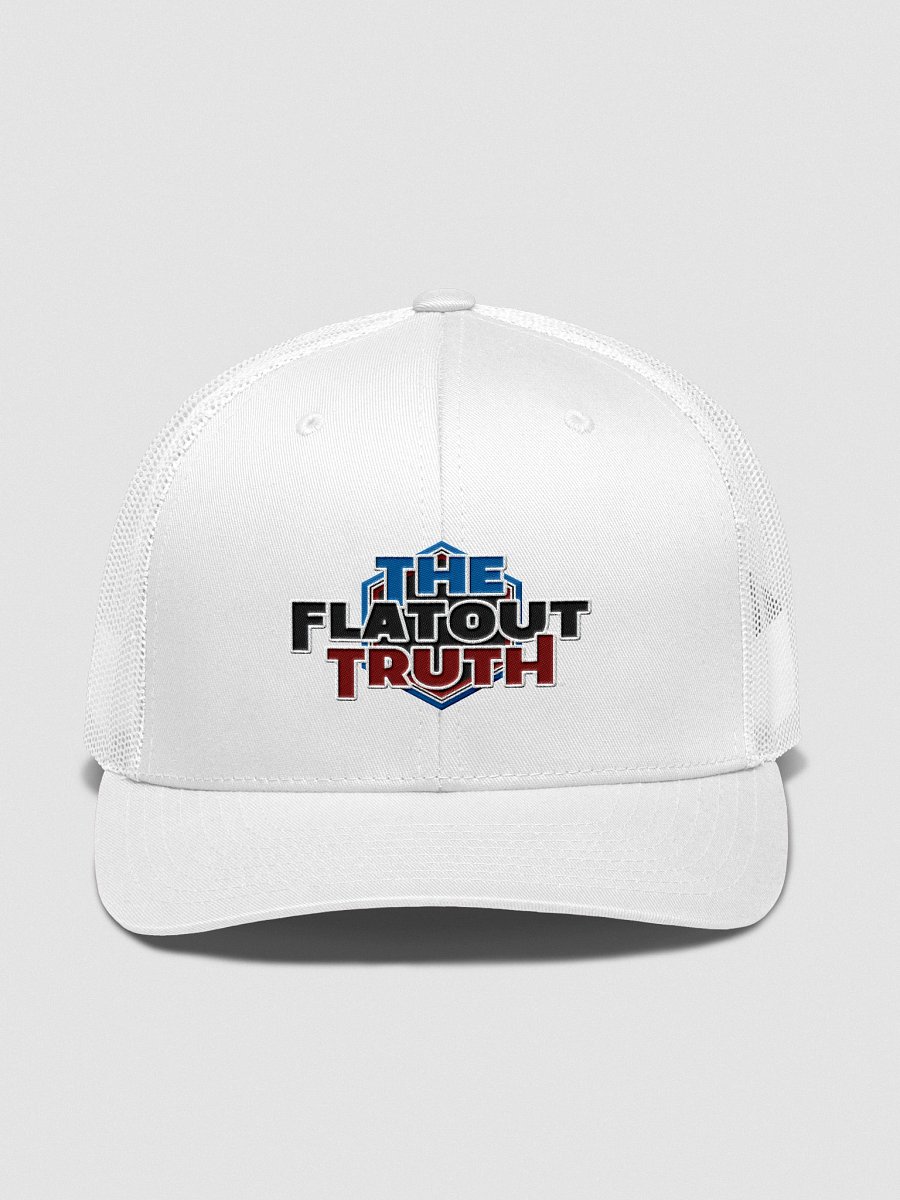 TFOT Embroidered Retro Blue Hex Snapback Trucker Hat product image (1)