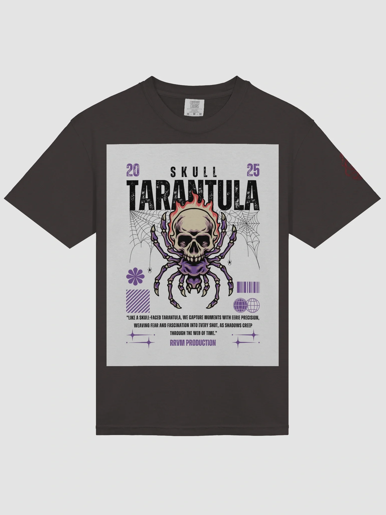 Skull Tarantula Graphic Tee product image (3)