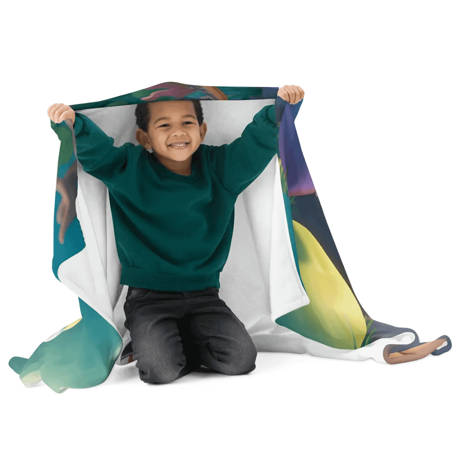 Endangered Species - Mexico - Sea Turtle Throw Blanket product image (3)