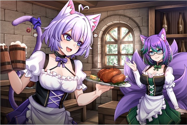 Jynx & Sarah Tavern Poster product image (1)