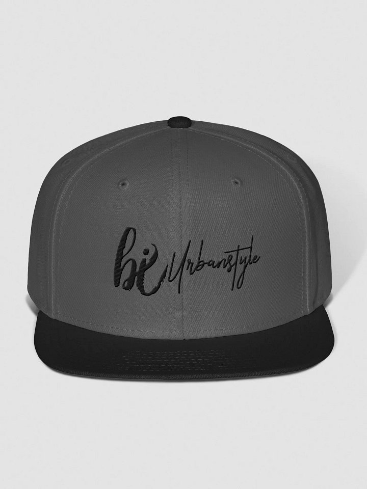 bi-Embroidery logo Snapback Cap product image (1)