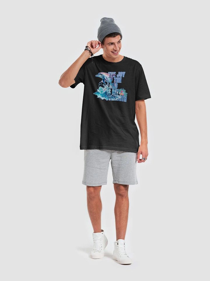 Inspirational Joy of the Lord is My Strength Dolphin Tee product image (2)