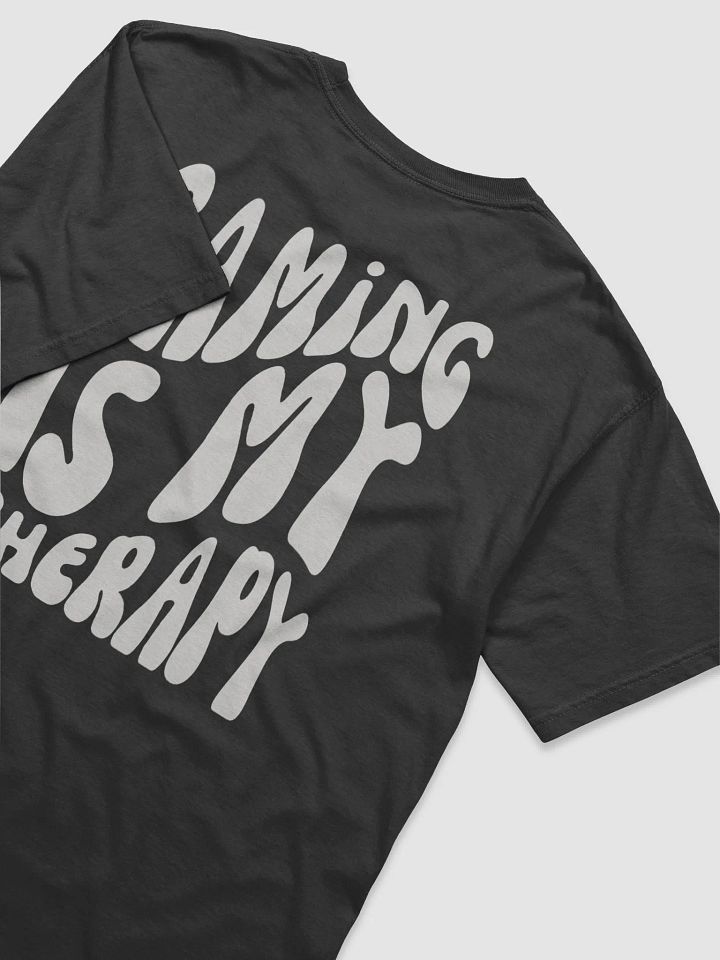 Gaming Is My Therapy T-Shirt (White) product image (2)