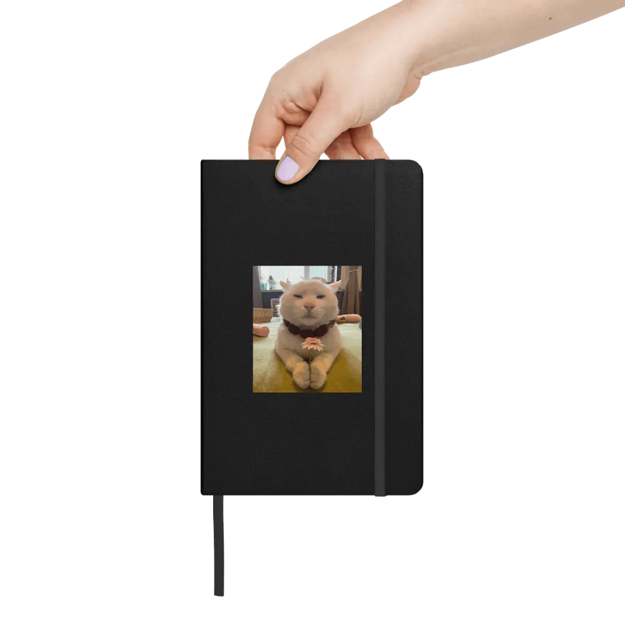 Whimsical Cat Hardcover Notebook product image (7)