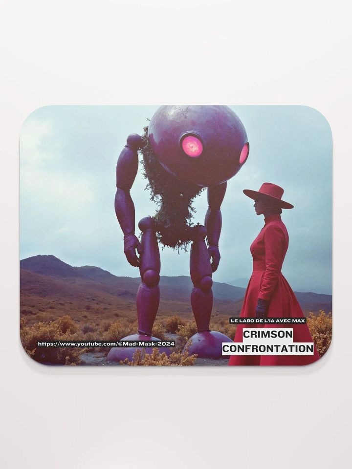 Classic Mouse Pad : Crimson Confrontation product image (2)