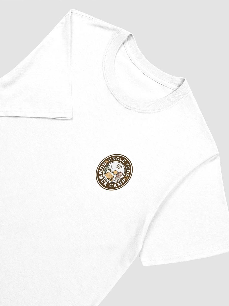 Uncle Ted’s Summer Camp Graphic Tee – Retro Wilderness Parody Shirt product image (13)