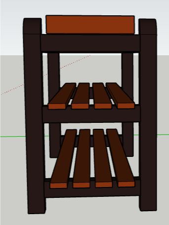 [Build Plans] Shoe rack Bench product image (2)
