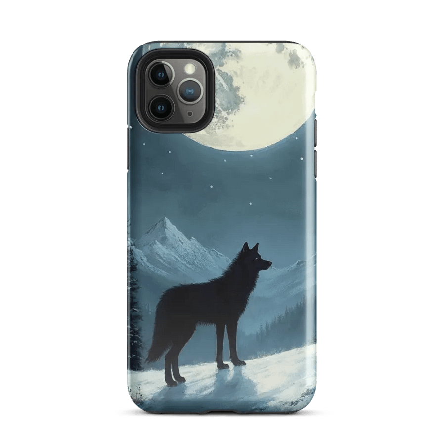 Lunar Wolf iPhone® Tough Case product image (51)