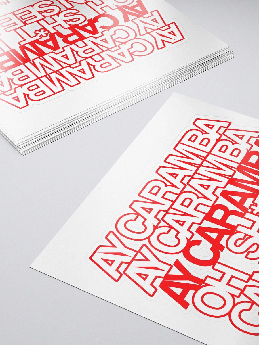 Ay Caramba Sticker product image (5)