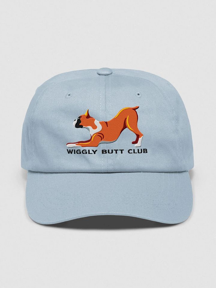 Wiggly Butt Club Classic Dad Hat(Embroidered) of a Boxer product image (9)