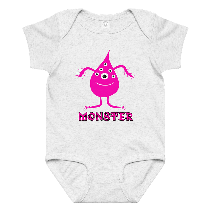 Playful Monster Baby Bodysuit product image (5)