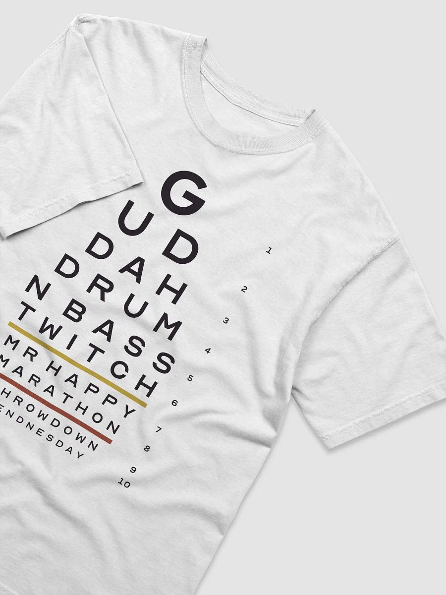 Eye Test T-Shirt (Light) product image (1)