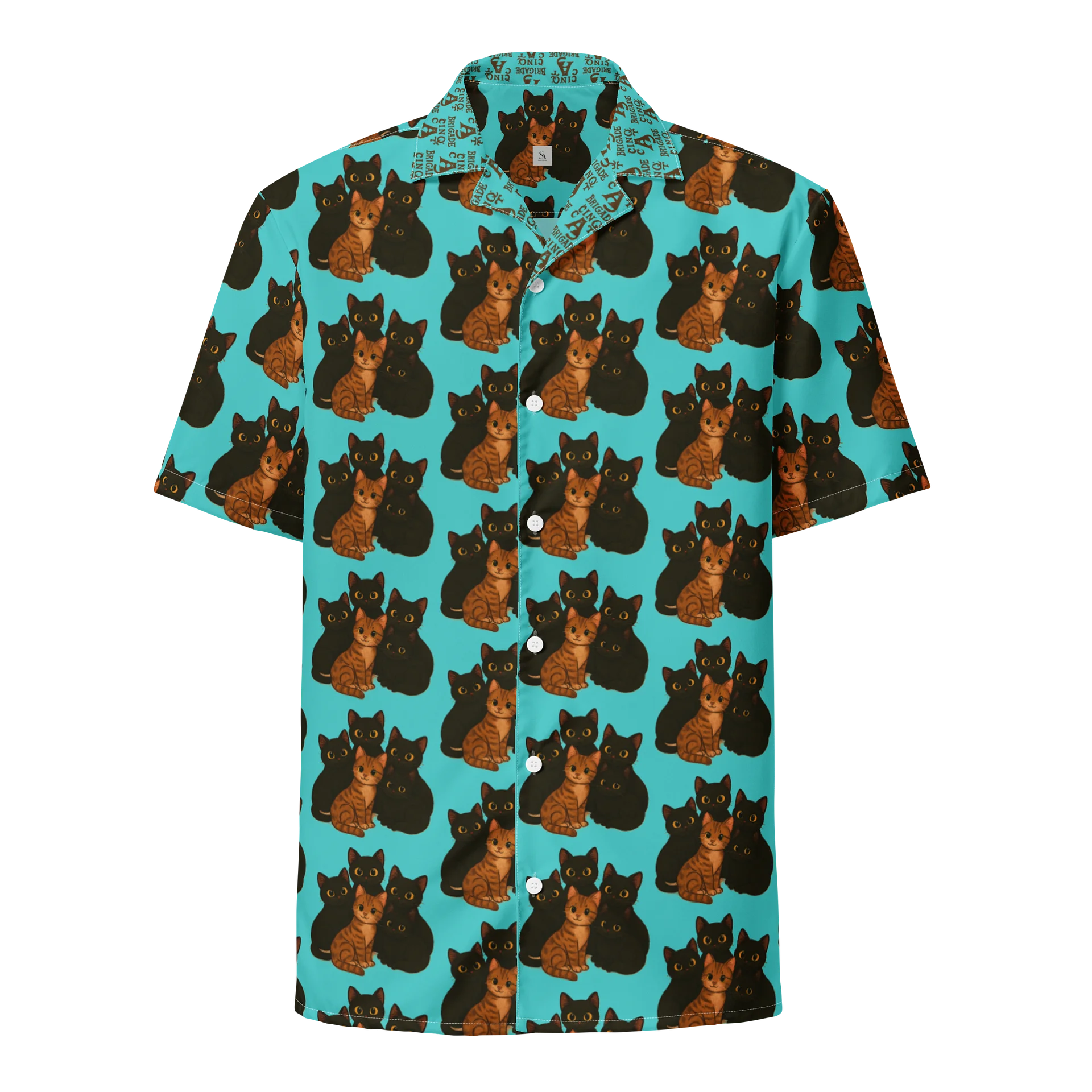 Groove Grid Hawaiian Shirt product image (1)