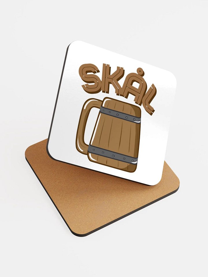 Skål Glossed Cork Coaster product image (1)
