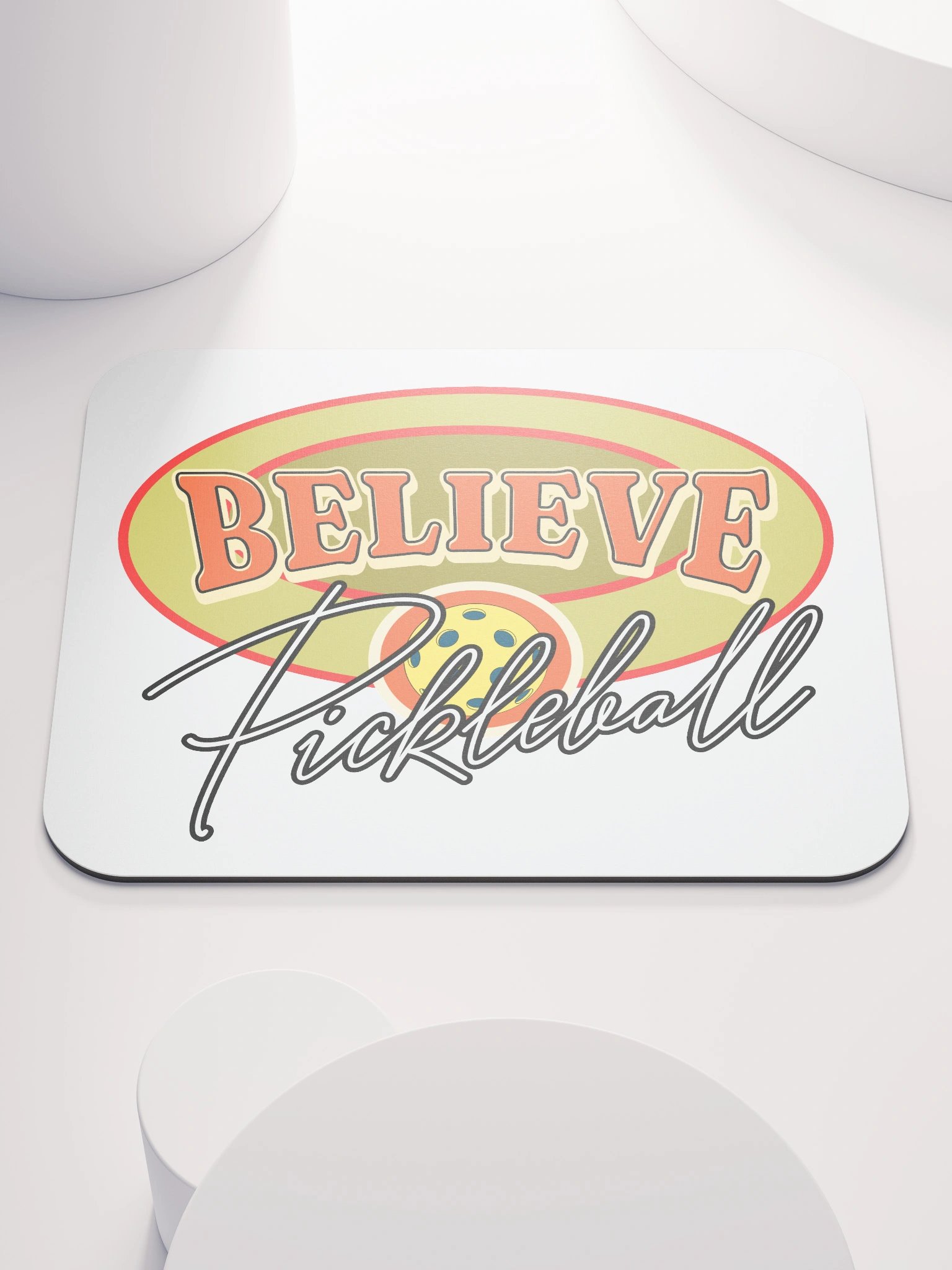 Believe Pickleball Mouse Pad product image (1)