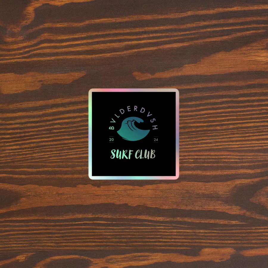 Surf Club Holo Sticker product image (5)