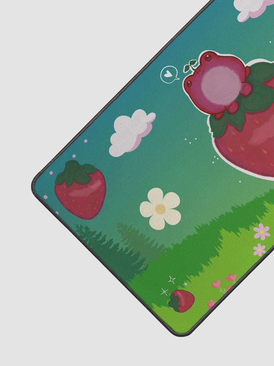 Berrybert Strawberry Frog Desk Mat product image (3)