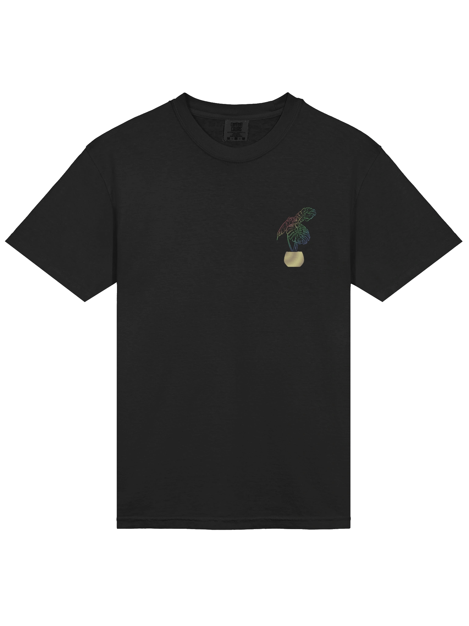Small Rainbow Monstera T-Shirt product image (3)