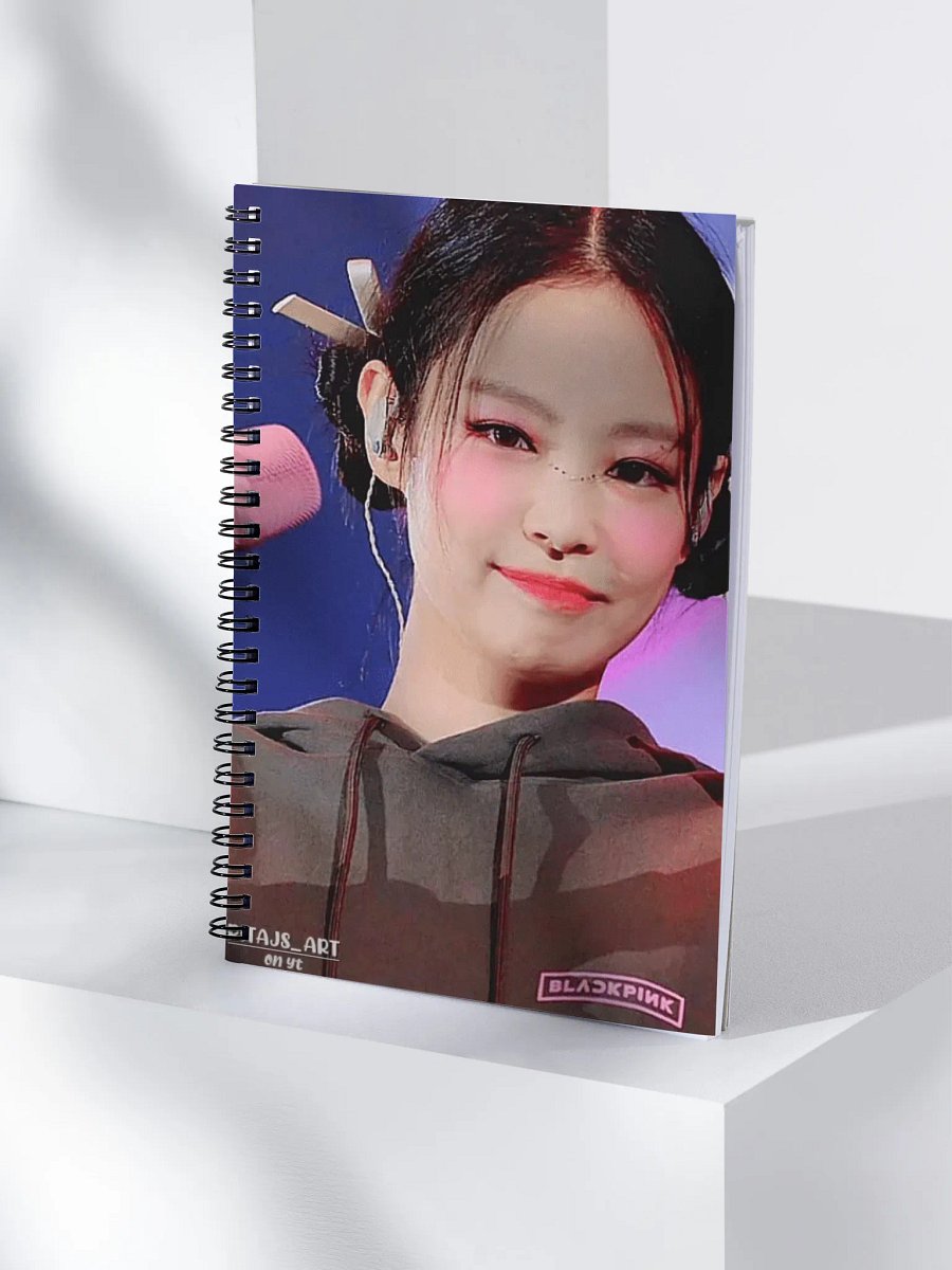 Blackpink jennie Spiral Notebook product image (4)