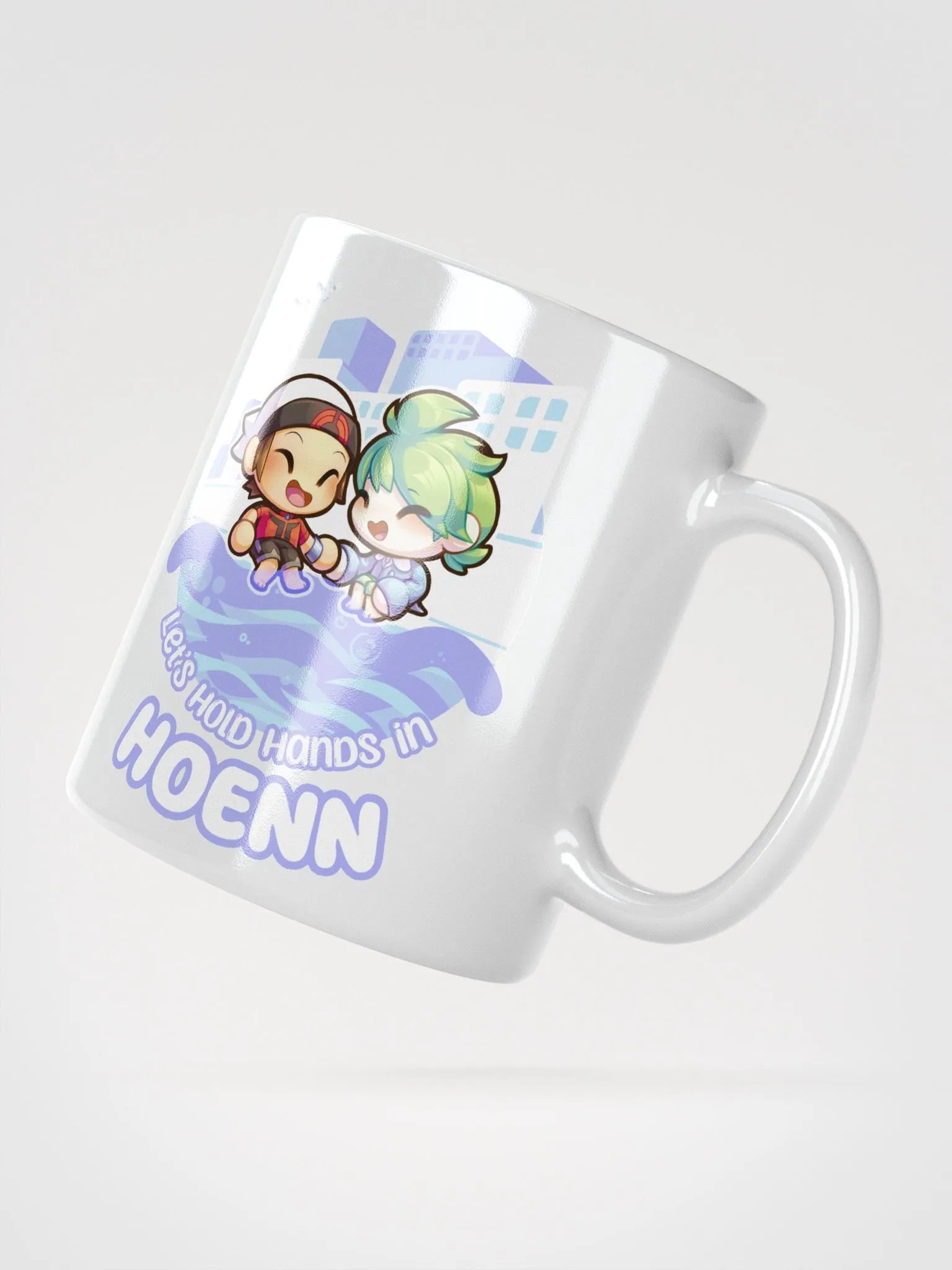 Let's Hold Hands in H Boys - Mug (White) product image (3)