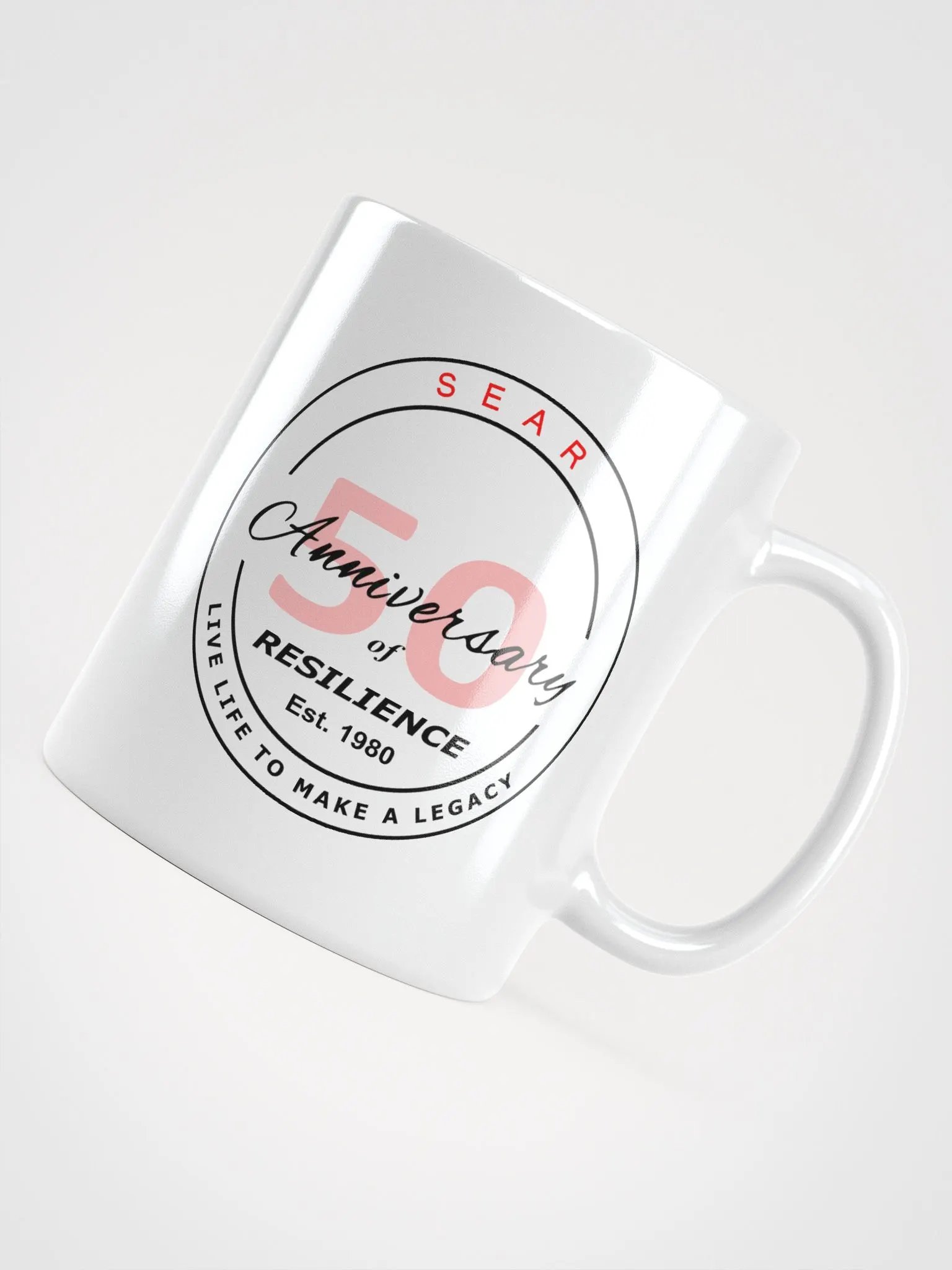 Resilience Legacy 50th Anniversary Mug, Right Hand product image (11)