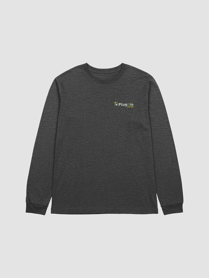 Plug It In Solar High-Quality Canvas Supersoft Long Sleeve T-Shirt product image (7)