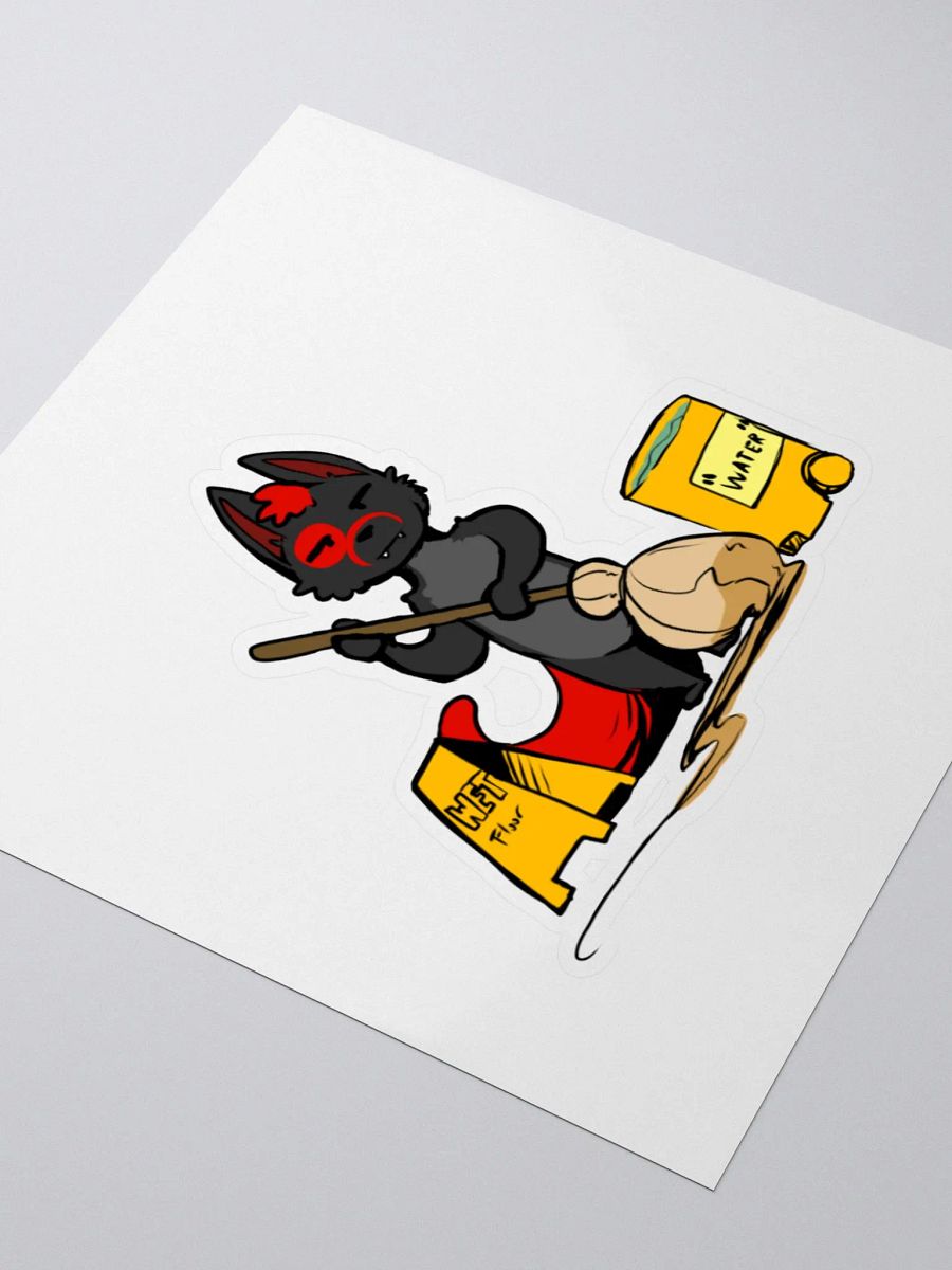 Janitor Fury Sticker product image (8)