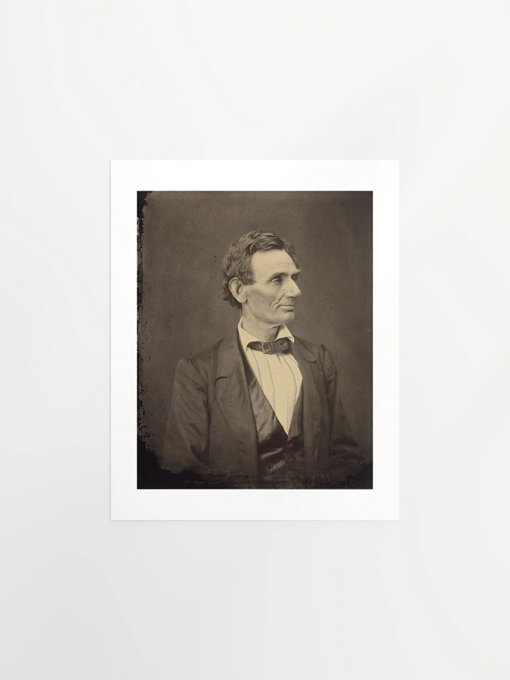 Abraham Lincoln By Alexander Hesler & George B. Ayres (1860) - Print product image (1)